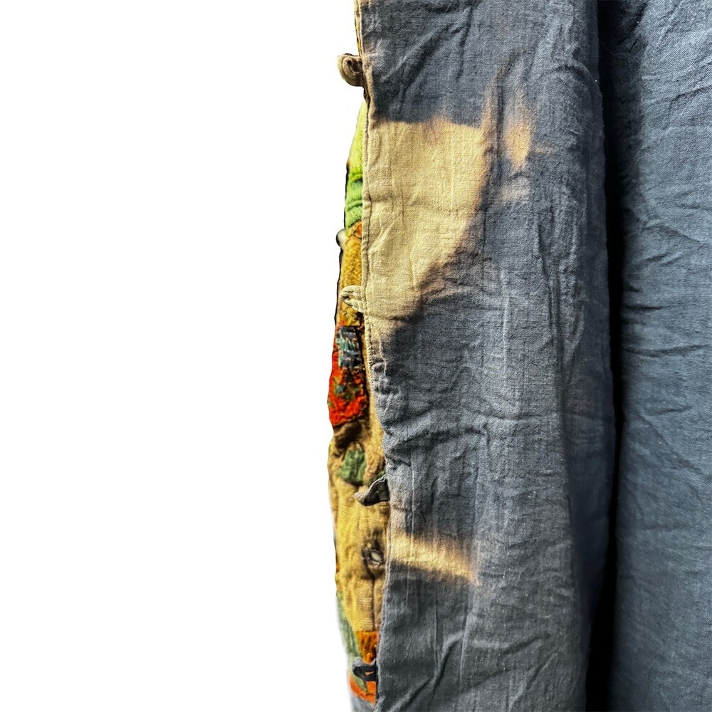 Jacket Womens S Multicolor Boho Patchwork Quilted… - image 6